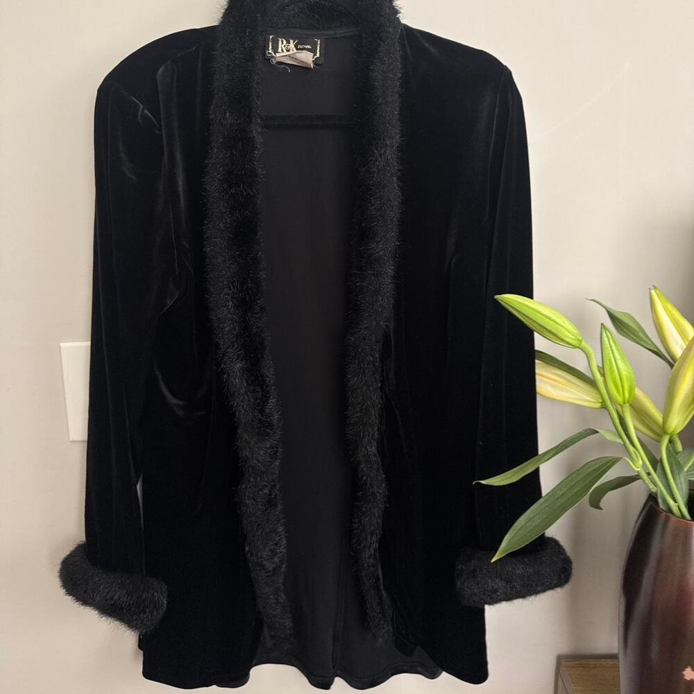 Vintage rk evenings black